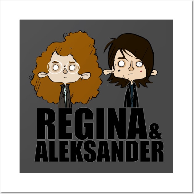 Regina & Aleksander Wall Art by LordDanix